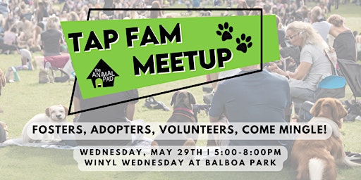 TAP Fam Meetup at Winyl Wednesday primary image