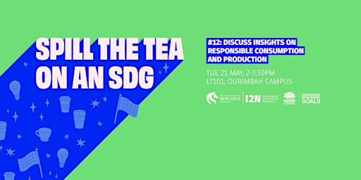 Imagem principal do evento Spill the Tea on an SDG: Human and Social Futures Edition