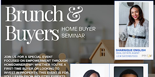 Imagen principal de Brunch & Buyers Homebuying Seminar