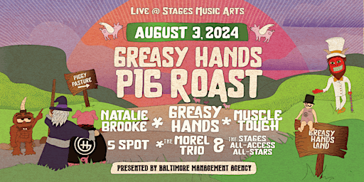 Image principale de Greasy Hands Pig Roast 2024