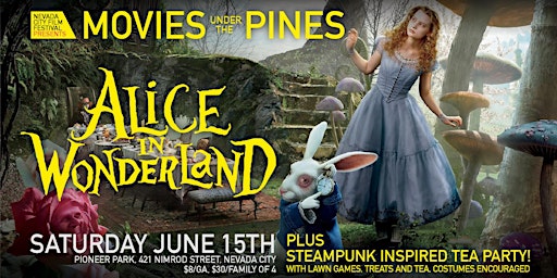Primaire afbeelding van Movies Under the Pines - Alice in Wonderland