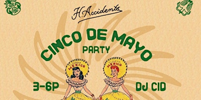 Hauptbild für Cinco de Mayo Vinyl DJ Party at Happy Accidents Wine Co. Downtown Ventura