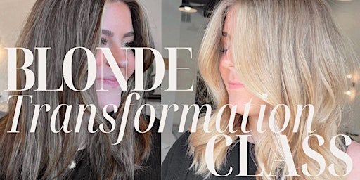Imagem principal do evento Blonde Transformation Class | Bountiful, UT