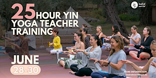 25 Hour Yin Yoga Teacher Training Lilydale primary image