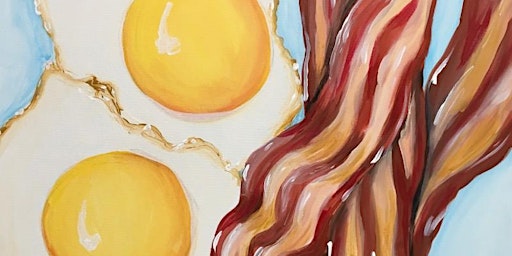 Imagen principal de Good Morning, Let's Paint: Sunny Side Up - 1 Free Coffee W/ Every Ticket Purchased!