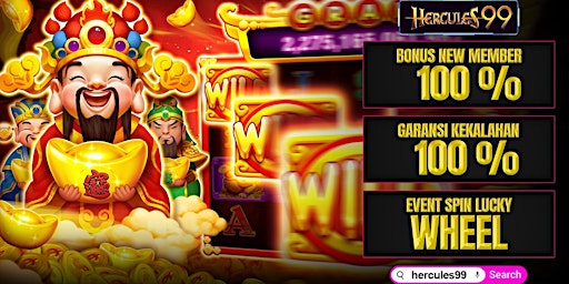 Imagem principal do evento Hercules99 Situs Slot Zaman Now Dengan Bonus New Member 100%