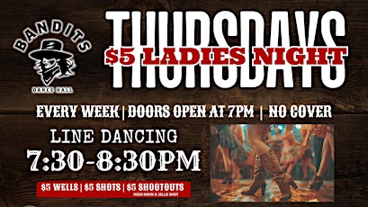 Free Line Dancing Class every Thursday