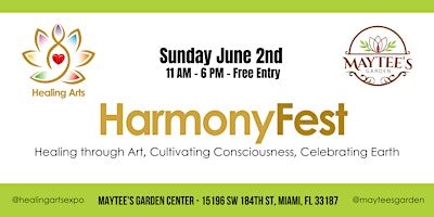 Imagen principal de HarmonyFest Miami 2024 by Healing Arts