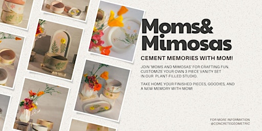Primaire afbeelding van Moms & Mimosas: Cement Memories with Mom!