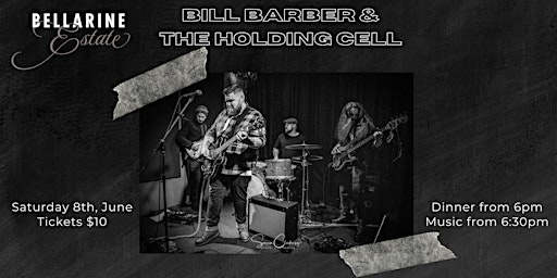 Imagem principal do evento Bill Barber & The Holding Cell
