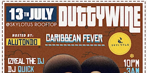 Imagem principal do evento DUTTYWINE  » Caribbean Fever«