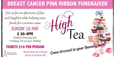 Pink Ribbon High Tea - Sheffield/Waddington