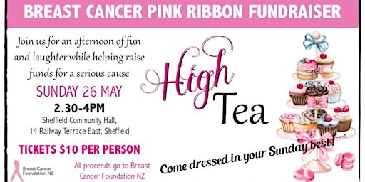 Immagine principale di Pink Ribbon High Tea - Sheffield/Waddington 