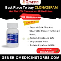 Order Clonazepam Online with Loyalty Rewards Redemption primary image