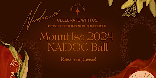 Imagem principal do evento 2024 Mount Isa NAIDOC Ball
