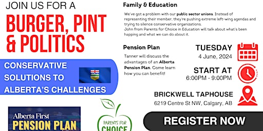 Primaire afbeelding van Conservative Solutions to Alberta's Challenges