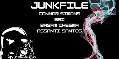 Imagem principal de Rebel Presents: JUNKFILE, Connor Simons, Bri, Basam Cheema, Assanti Santos