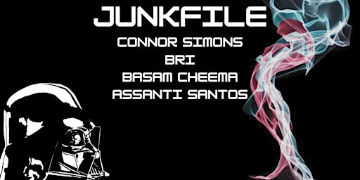 Image principale de Rebel Presents: JUNKFILE, Connor Simons, Bri, Basam Cheema, Assanti Santos