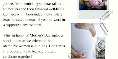 Immagine principale di Empowering Moms: Navigating Financial Wellness 