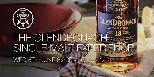 Imagem principal do evento Glendronach Single Malt Experience