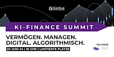 Imagem principal do evento KI-FINANCE SUMMIT | Vermögen. Managen.  Digital. Algorithmisch.
