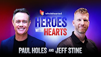 Imagem principal do evento Heroes With Hearts: Paul Holes & Jeff Stine (CoverNowFund)