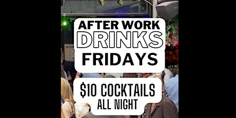 Friday After Work Drinks @ TOP YARD ROOFTOP
