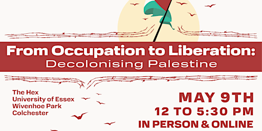 Imagem principal do evento From Occupation to Liberation: Decolonising Palestine