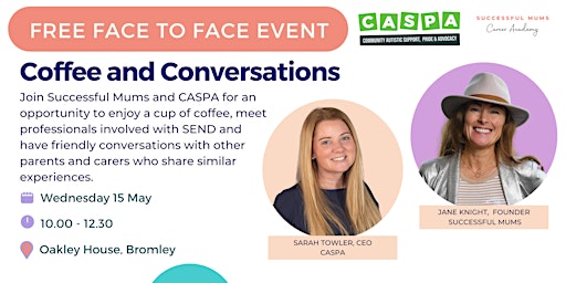 Coffee and Conversations with Successful Mums and CASPA primary image