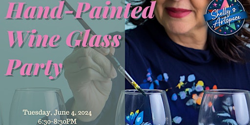 Hauptbild für Hand-Painted Wine Glass Party at The Chestnut Tree