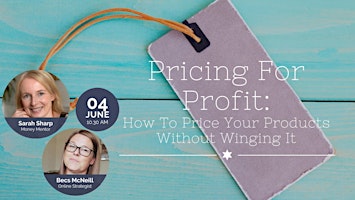 Imagem principal do evento Pricing for Profit