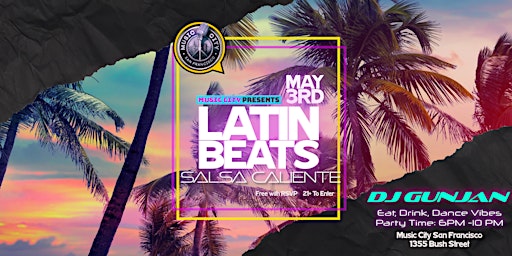 Latin Beats and Salsa Party primary image