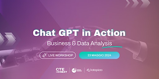 Imagem principal do evento ChatGPT in Action: Business & Data Analysis