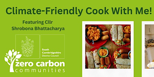 Zero Carbon Communities: Climate Friendly Cook With Me primary image