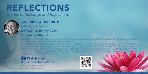 Imagem principal de Reflections Series: Journey to the Truth