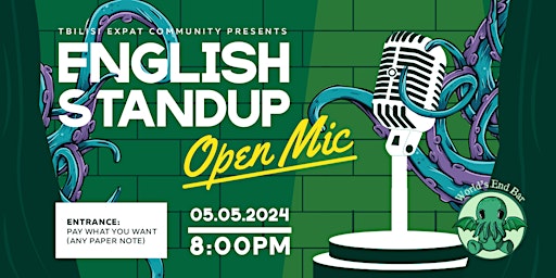 English StandUp Open Mic primary image