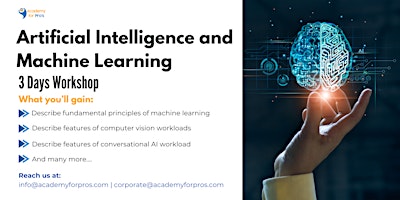 Image principale de Artificial Intelligence / Machine Learning 3 Days Workshop in Ottawa