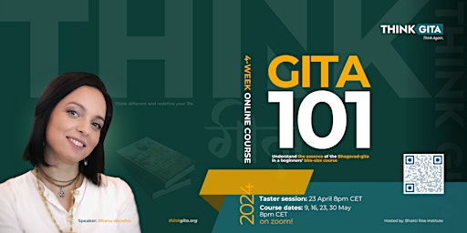Gita 101:  Online Course — Redefine Your Life with Timeless Wisdom  primärbild
