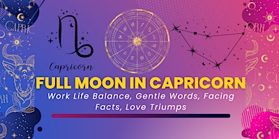 Full Moon in Capricorn  Healing Circle  primärbild