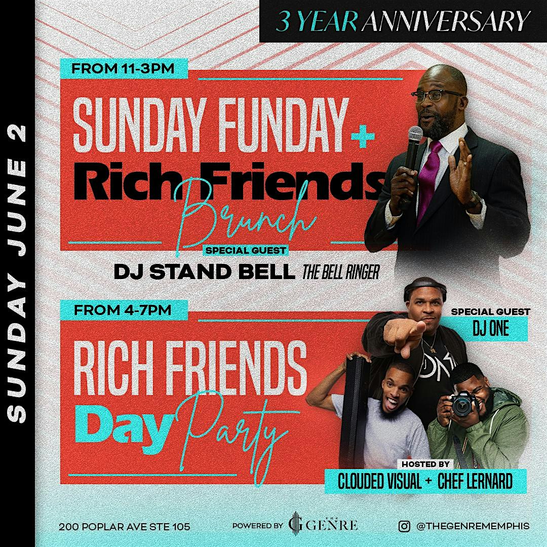 Sunday Funday Brunch With The Bell Ringer DJ Stand Bell