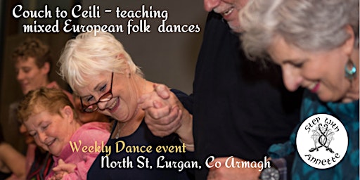 Hauptbild für COUCH to CÉILÍ ~ mixed folk dances ~ Irish, Scottish, French & Breton