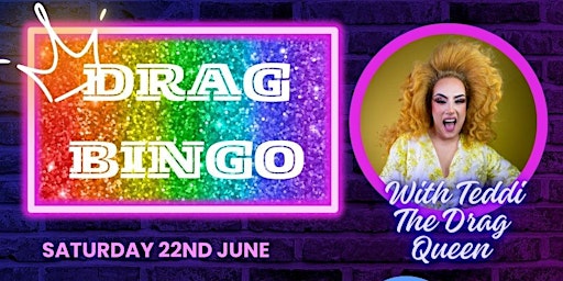 Imagem principal do evento Drag Bingo with Teddi the Drag Queen