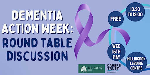 Imagen principal de Dementia Action Week: Round Table & Swimming Session