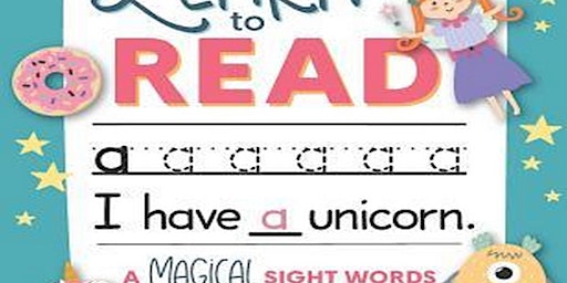 Imagen principal de ebook read pdf Learn to Read A Magical Sight Words and Phonics Activity Wor