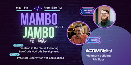 Mambo Jambo Cloud Talks vol.11 - FE Talks