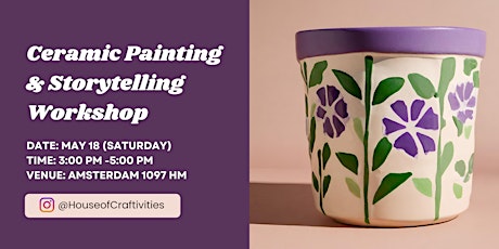 Ceramic Pot Painting & Storytelling Workshop