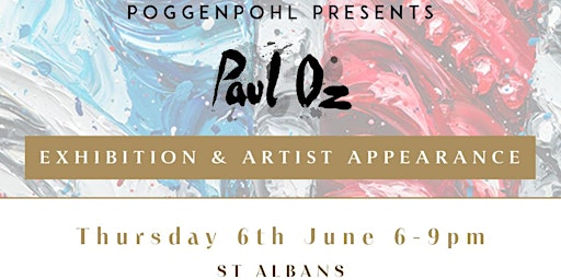 Imagem principal do evento Poggenpohl Presents Paul Oz Exhibition and Artist appearance