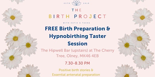Free In Person Birth Prep and Hypnobirthing Taster: Wed 24th July  2024  primärbild