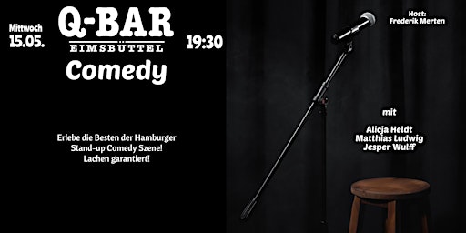 Imagem principal do evento Comedy Premiere Q-Bar Eimsbüttel