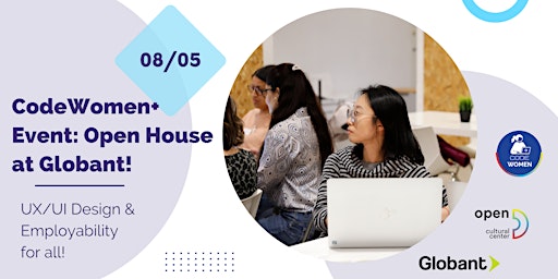Hauptbild für CodeWomen+ Event: Open House at Globant!